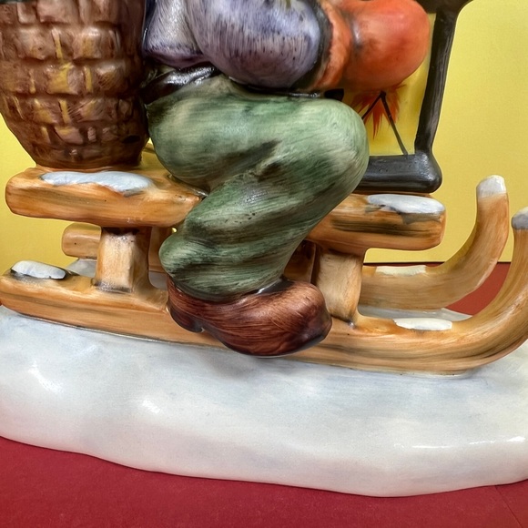 Goebel Hummel Ride Into Christmas Figurine#396 TMK-6 Vintage 1979 Mint Condition - Picture 8 of 17